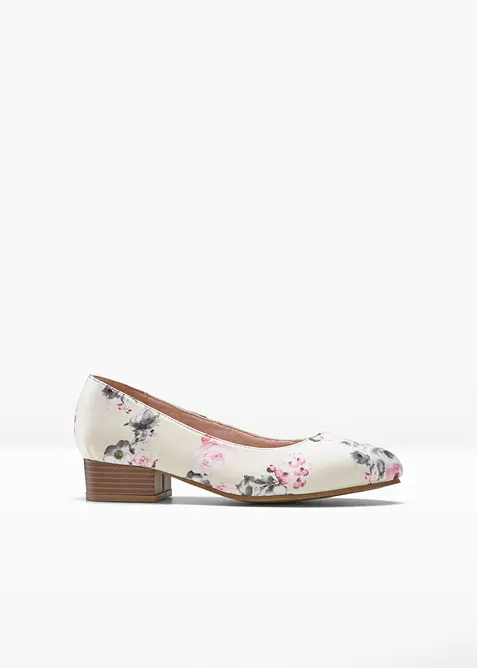 Pumps med blokkh&aelig;l, bonprix