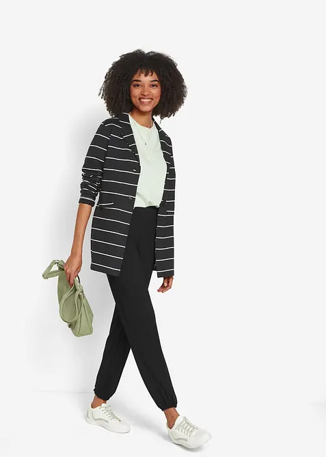 Bukse i viskosemiks, bonprix