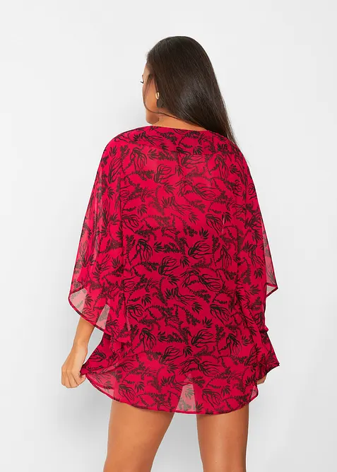 Strandtunika i lett chiffon, bonprix