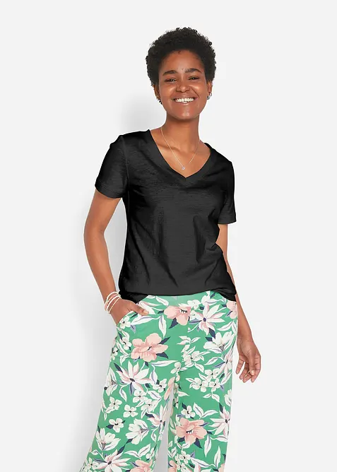 T-skjorte i 100% bomull, bonprix