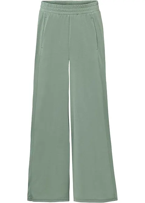 Culottes i jersey med vide ben, bonprix