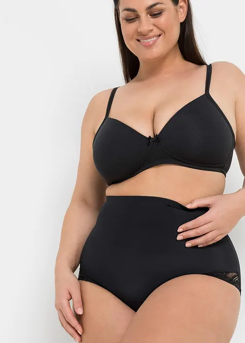 Shape-truse med høy midje, lett formende (2-pack), bonprix