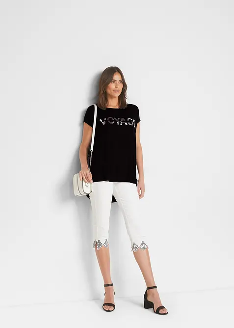 Lang topp i viskosemiks, bonprix