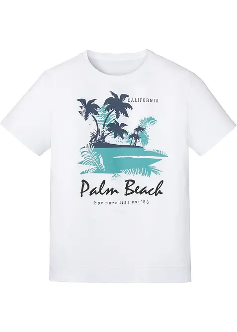 T-skjorte i økologisk bomull, bonprix