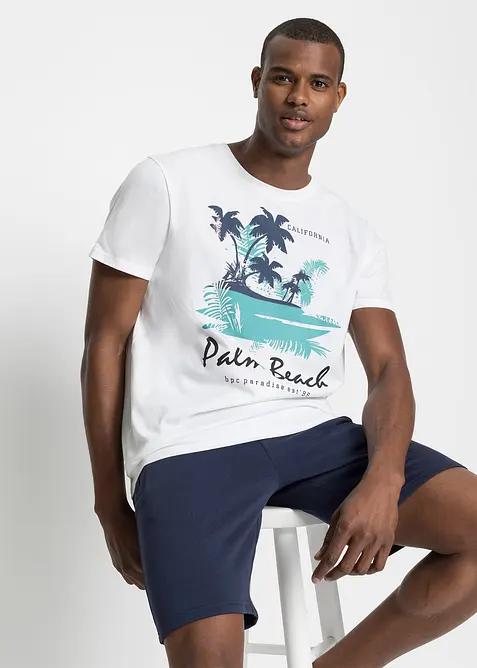 T-skjorte i økologisk bomull, bonprix