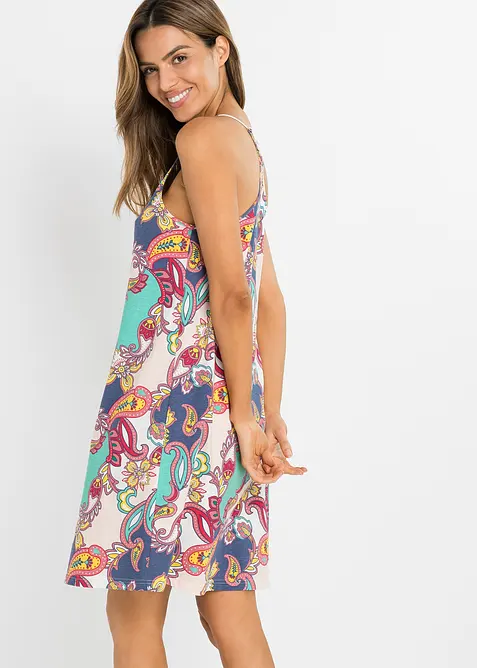 Nattskjorte med spagettistropper, bonprix