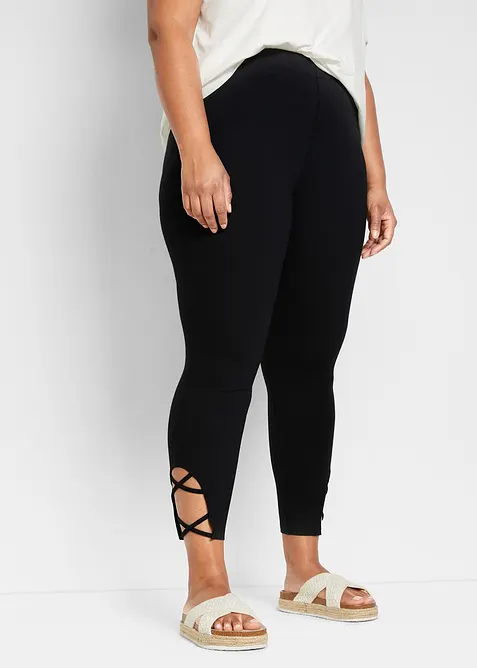 7/8-High Waist-leggings med &oslash;kologisk bomull, bonprix