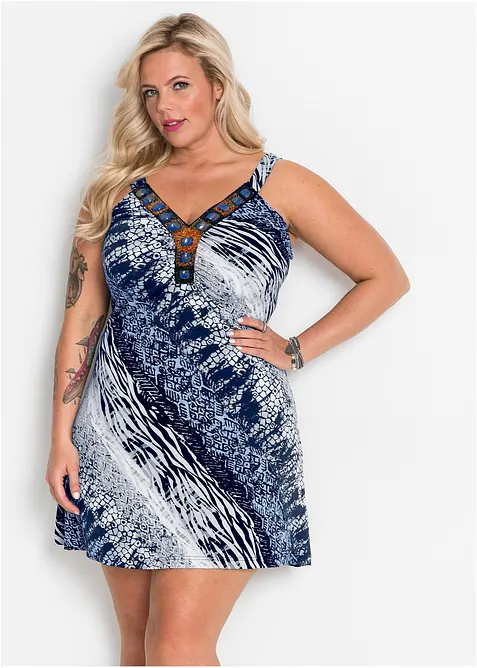 Jerseykjole i A-modell, bonprix