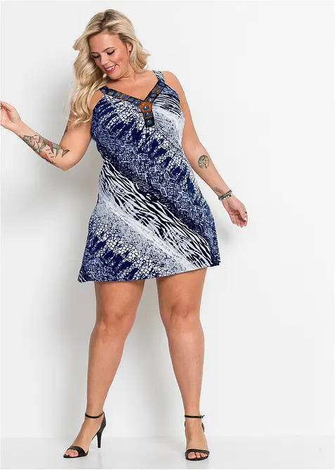 Jerseykjole i A-modell, bonprix