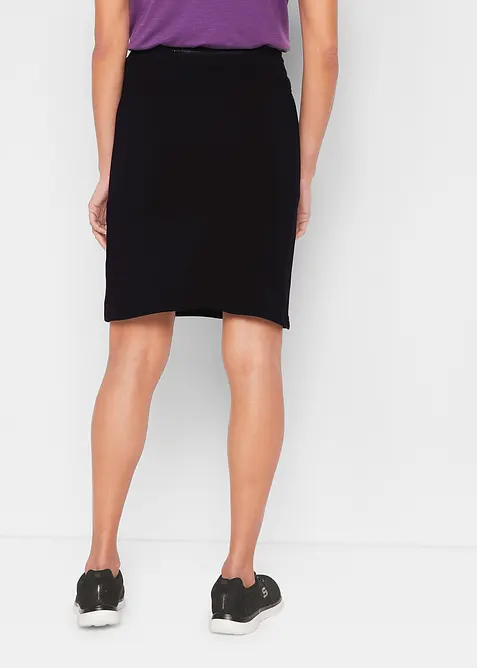 Jerseyskjørt med sykkelbukse, bonprix