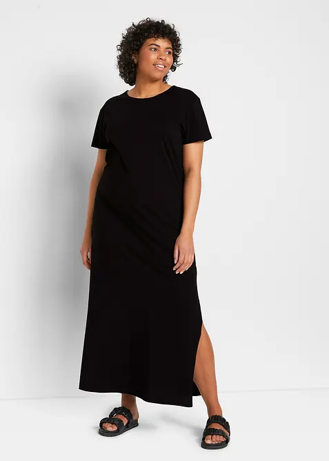 Maxikjole i 100% bomull, bonprix