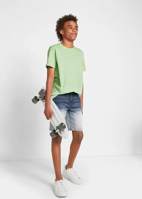 T-skjorte i 100% bomull (3-pack), bonprix