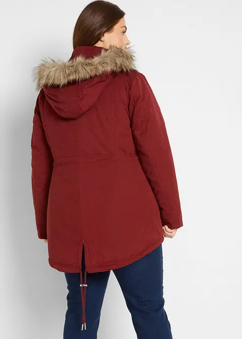 Varm, f&ocirc;ret parkas, bonprix