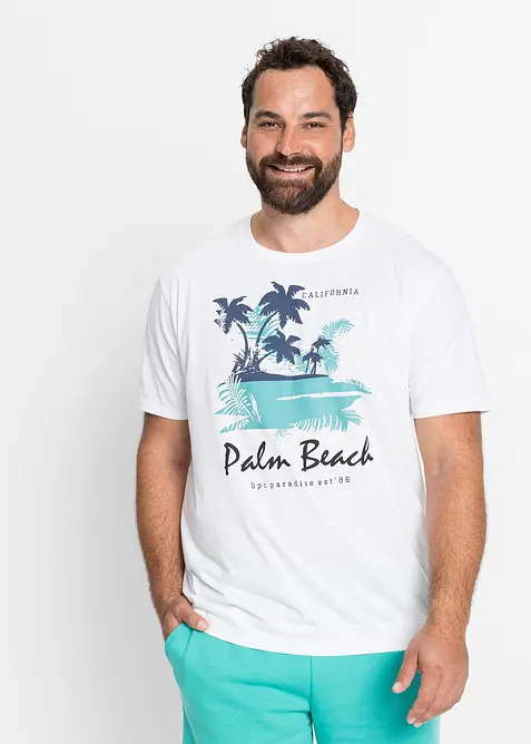 T-skjorte i økologisk bomull, bonprix