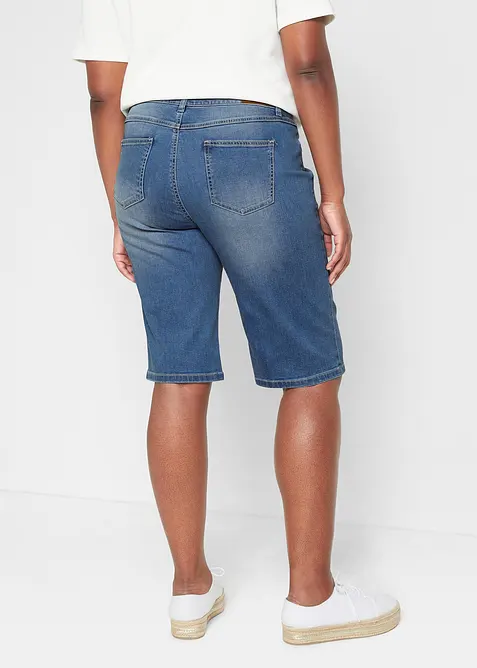 Bermuda-jeans, komfort-stretch, bonprix