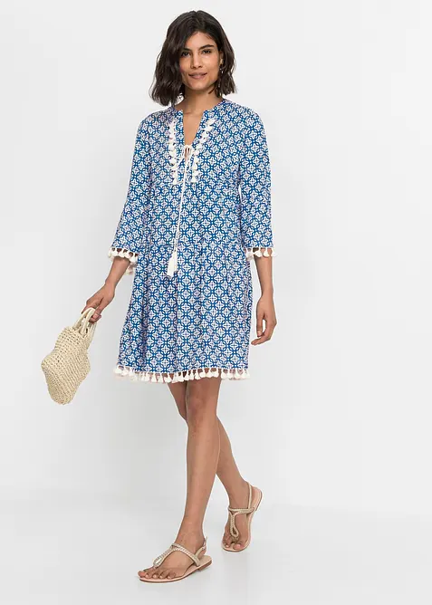 Tunikakjole i myk viskose, bonprix