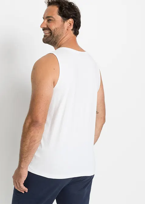 Singlet i Slim Fit (2-pack), bonprix