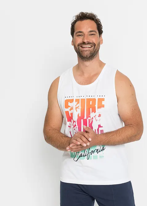 Singlet i Slim Fit (2-pack), bonprix