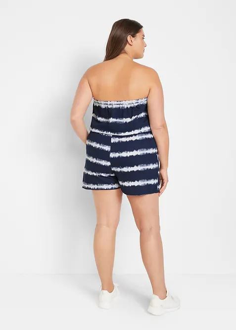 Bandeau-jumpsuit i 100% &oslash;kologisk bomull, bonprix