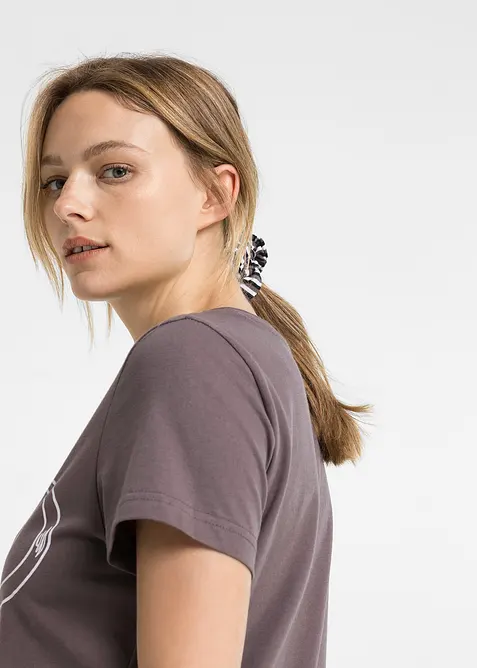 Kort pyjamas med hårstrikk, bonprix