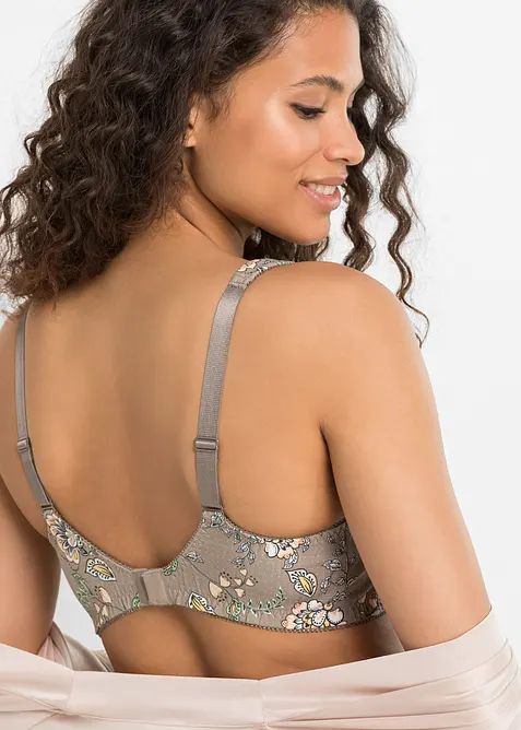 BH uten b&oslash;yle med &oslash;kologisk bomull (3-pack), bonprix