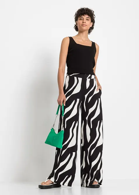 Jerseybukse i myk viskosemiks, bonprix