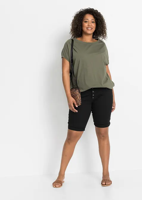 Lang topp i 100% bomull, bonprix