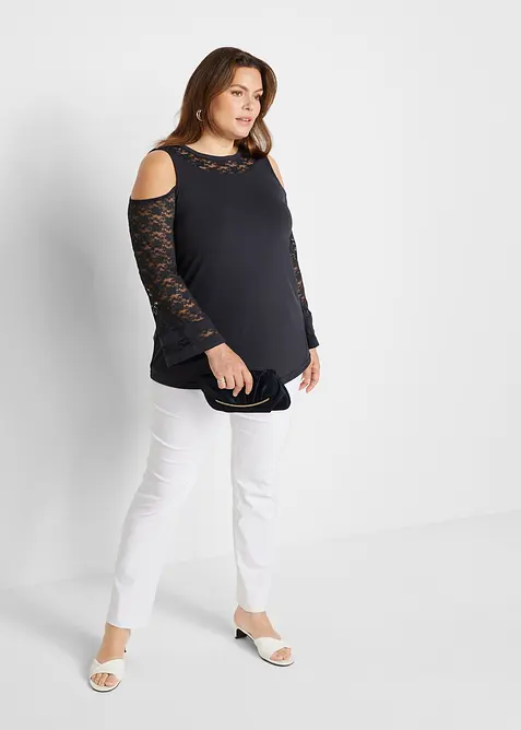 Pull on-bukse med stretch, bonprix