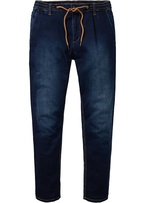 Regular Fit-joggejeans med komfortlinning, Tapered, bonprix
