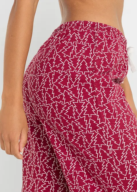 Pyjamasbukser i 100% &oslash;kologisk bomull (2-pack), bonprix