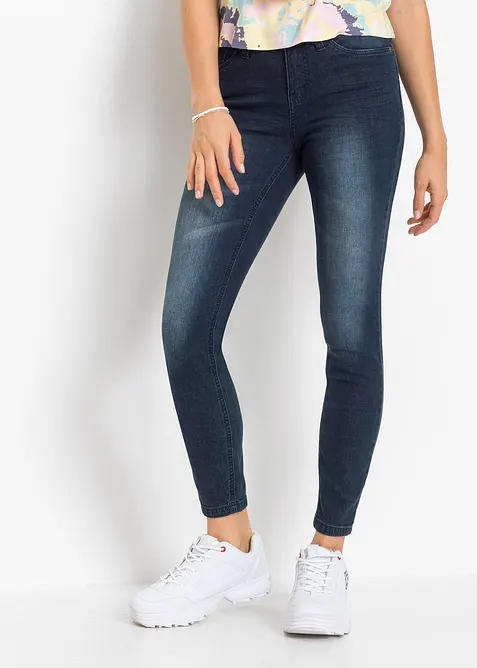 Super Skinny Jeans, mid Waist, cropped, bonprix