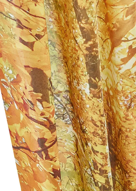 LED-gardin med høstlig print (1-pack), bonprix