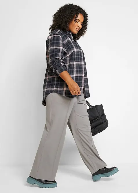 Skjorte i flanell av 100% bomull, bonprix