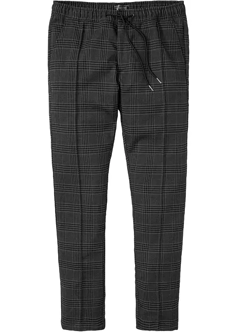 Bukse i ullstil med komfortlinning, Regular fit, bonprix