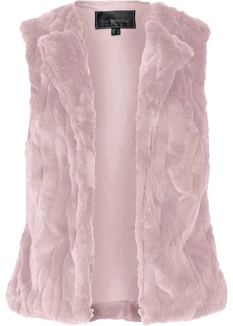 Vest i fuskepels, bonprix