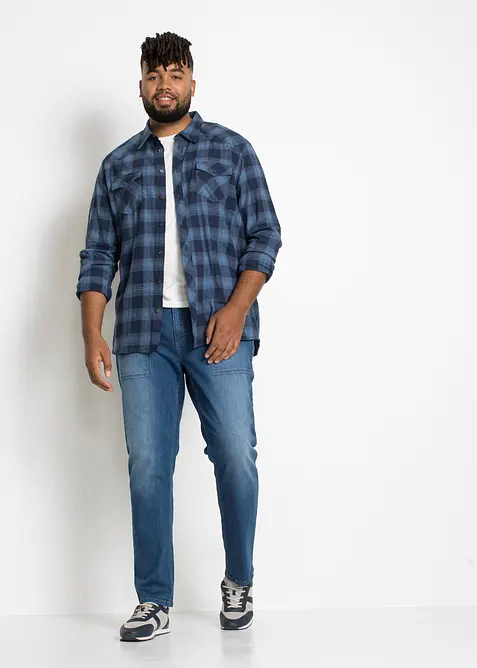 Flanellskjorte i 100% bomull, bonprix