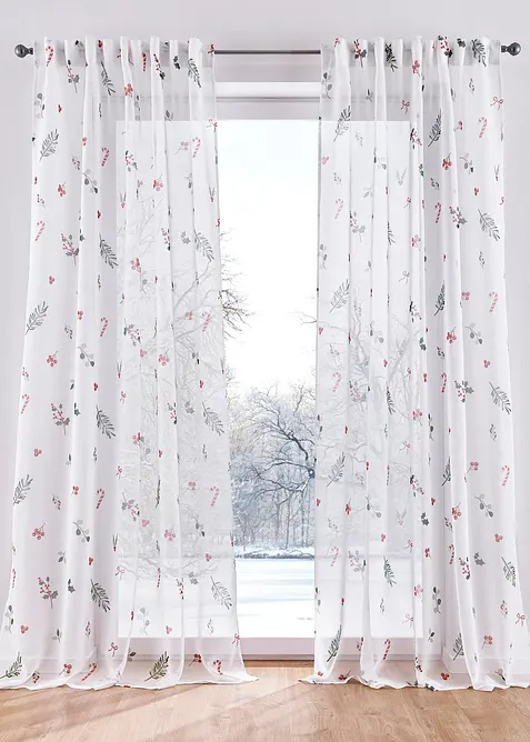 Gardin med julemotiv (1 stk.), bonprix