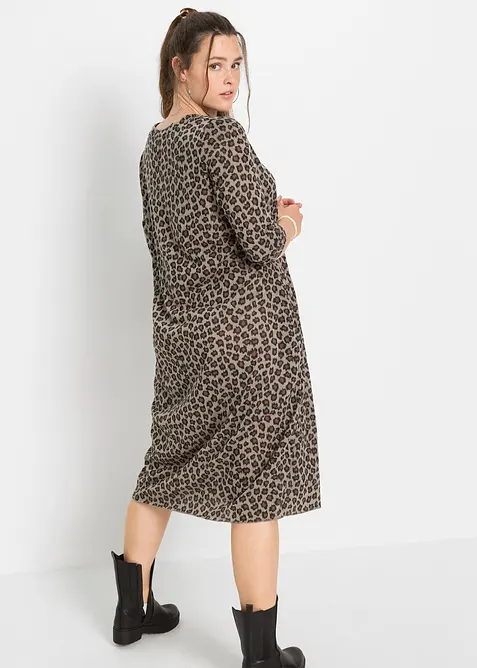 Trikot midikjole, bonprix