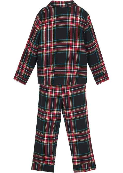 Pyjamas i myk flanell for barn (2-delt sett), bonprix