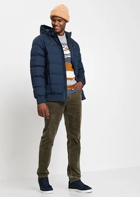 Genser med koftemønster, bonprix