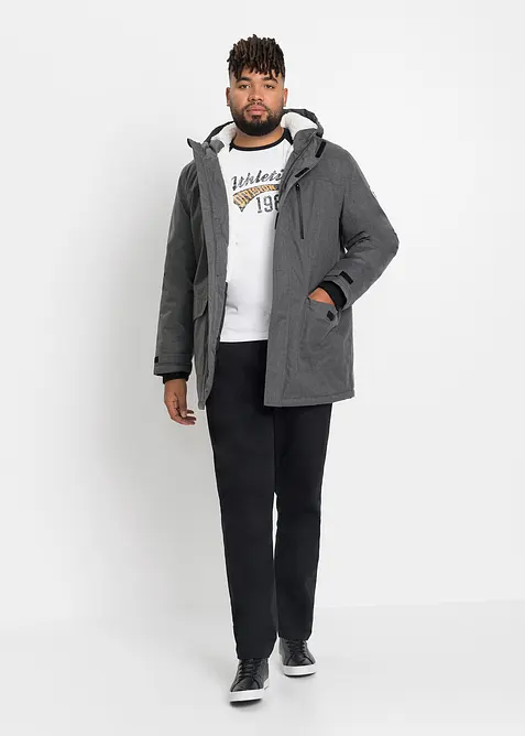 Vanntett funksjonsparkas med mykt fleecefôr, bonprix