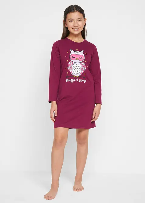 Nattkjole i 100% økologisk bomull, bonprix