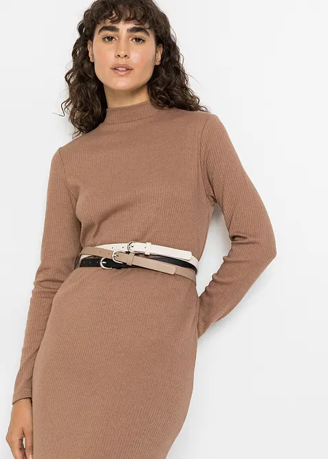 Smalt belte (3-pack), bonprix