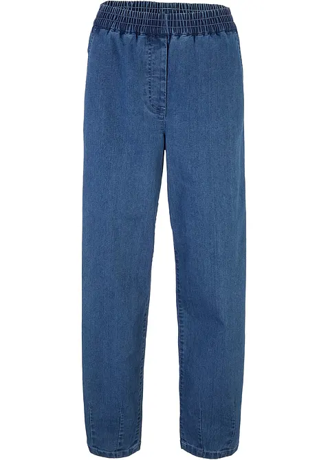 Mom jeans, High Waist, komfortlinning, bonprix