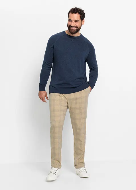 Finstrikket genser (2-pack) av 100%  bomull, bonprix