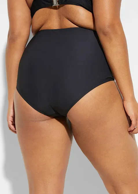 High Waist-shape-bikinitruse med knyting, sterkt formende, bonprix