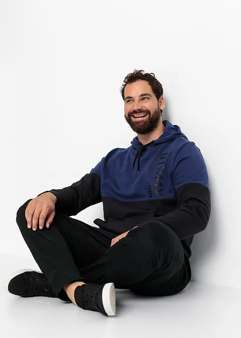 Regular Fit slip on-stretchbukse, Straight, bonprix