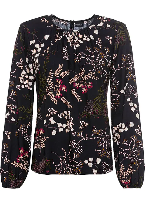 Bluse i klimasmart viskose, bonprix