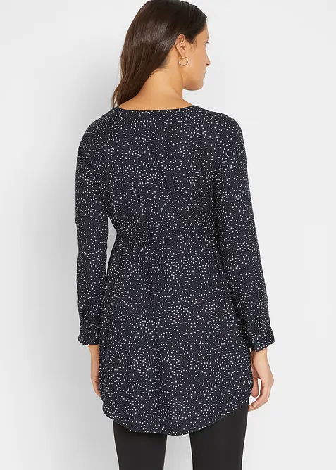 2-i-1-mammakjole i skjortekjole-modell og lett viskose, bonprix