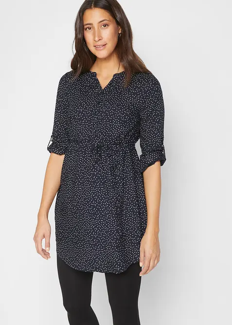 2-i-1-mammakjole i skjortekjole-modell og lett viskose, bonprix